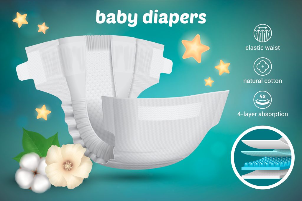 NAFDAC registration for sanitary pads and diapers packaging