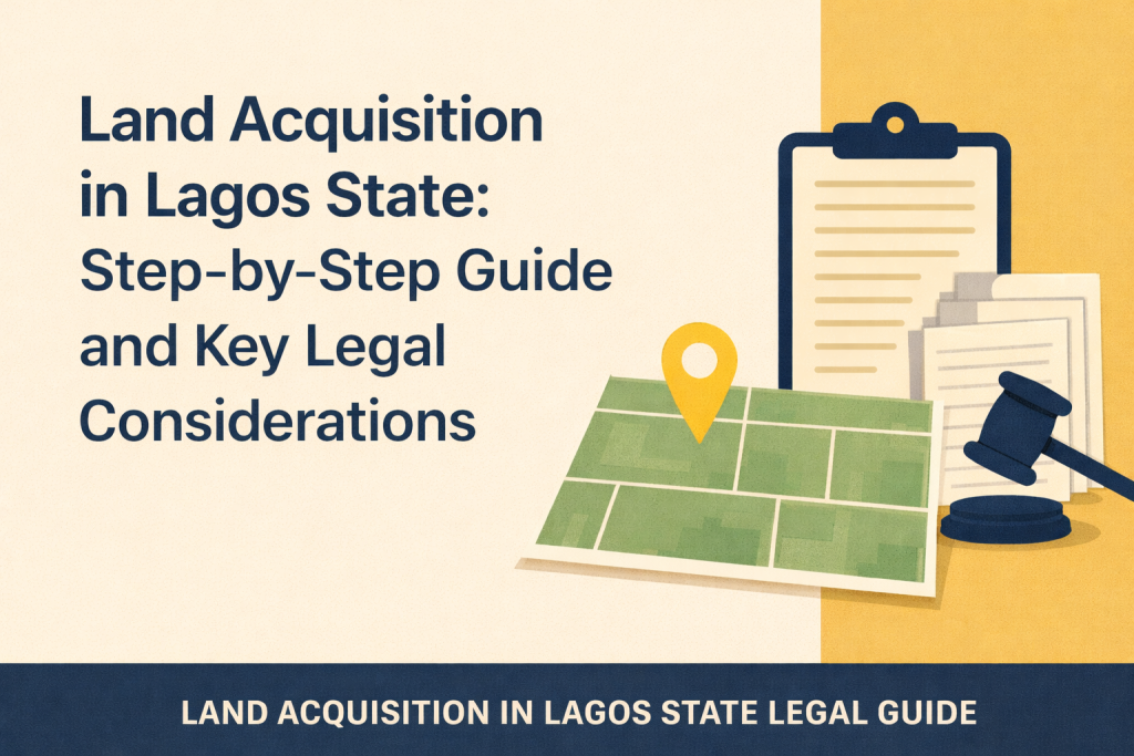 land acquisition in Lagos State legal guide