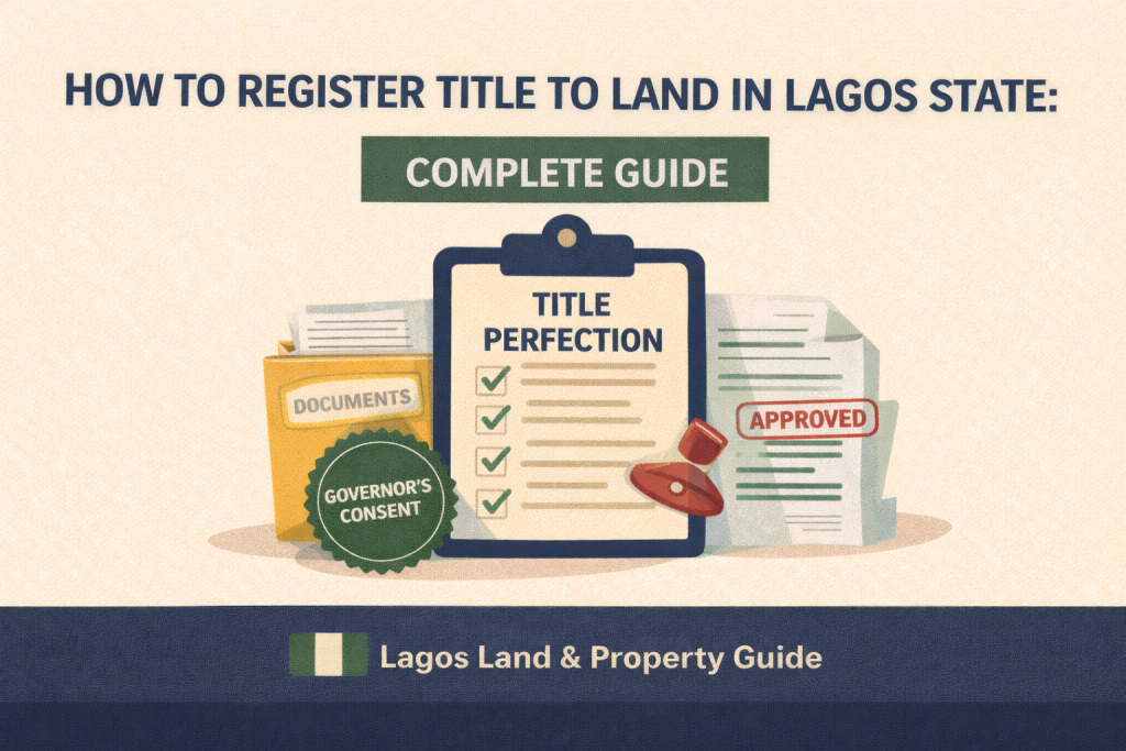 register title to land in Lagos State legal guide